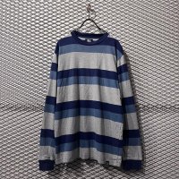 STUSSY - 90's Border L/S Tee