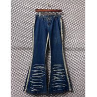 R.I.19 - Bleached Flare Denim Pants