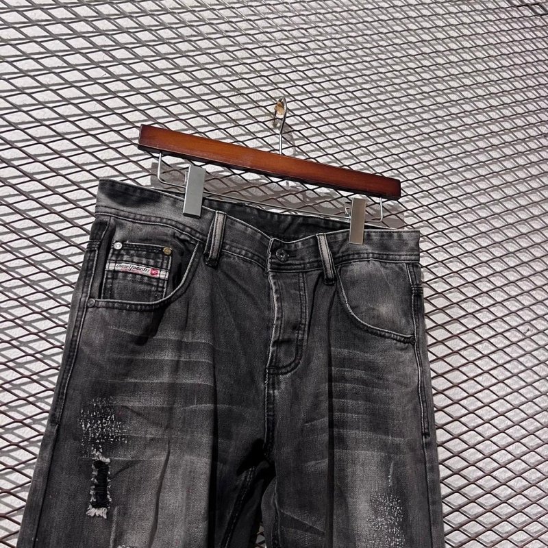 画像2: DIESEL - Damaged & Repaired Denim Pants