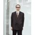 画像9: renoma - Stripe 4B Double Tailored Setup (Brown)