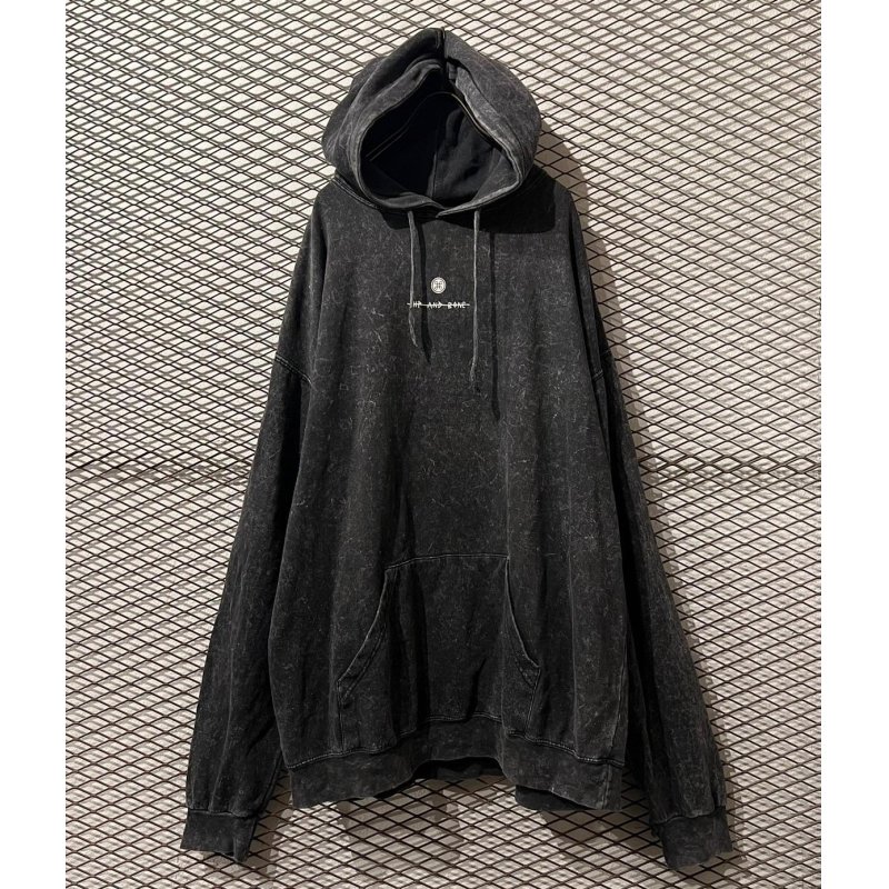 画像1: HIP AND BONE - Chemical Wash Over Hoodie