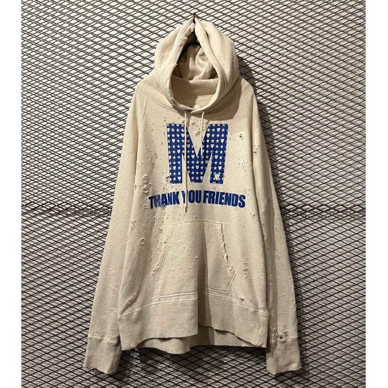 画像1: M -  Hard Damage "☆&♡" Hoodie