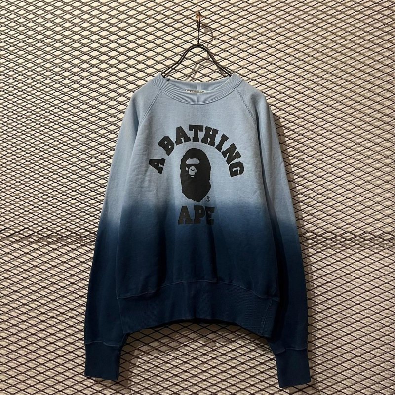 画像1: A BATHING APE - 00's Gradation Sweat