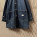 画像3: BEDWIN - Painted Denim Shop Coat