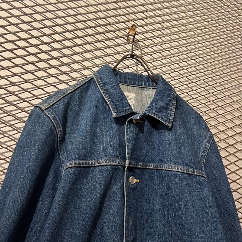 画像2: BEDWIN - Painted Denim Shop Coat