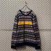 画像1: JUNYA WATANABE MAN - Reflector Switching Nordic Knit (1)