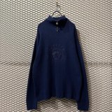 VERSACE - "Medusa" Half Zip Knit