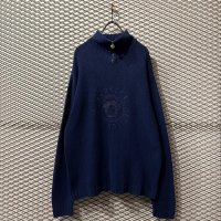 VERSACE - "Medusa" Half Zip Knit