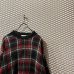 画像4: Used - Tartan Check Mohair Blend Knit