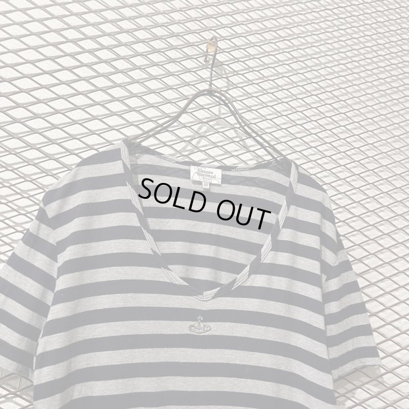 画像2: Vivienne Westwood MAN - Orb Embroidery Border Tee