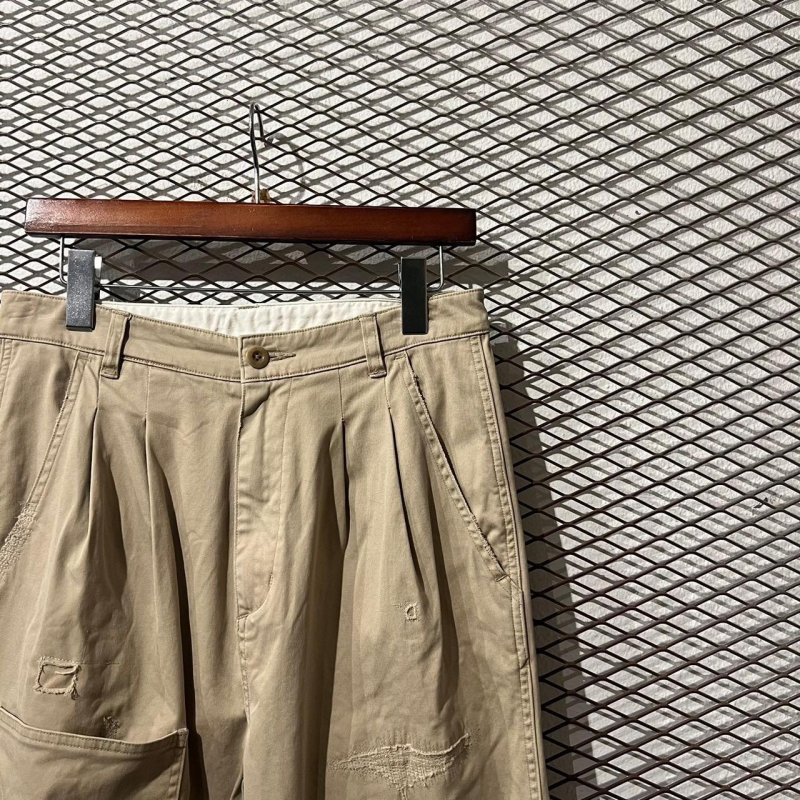 画像4: HYSTERIC GLAMOUR - Repair Design Chino Pants