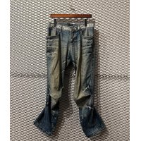 PPFM - 3D Cutting  Design Denim Pants