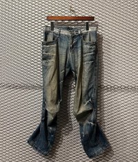 PPFM - 3D Cutting  Design Denim Pants