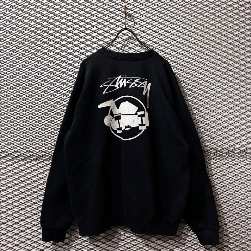 画像1: STUSSY - 90's "Skate Man" Sweat