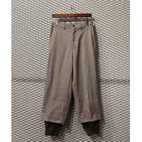 MISTER GENTLEMEN - Docking Design Wide Pants