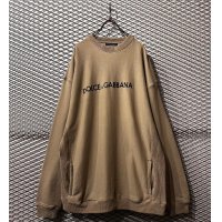 DOLCE & GABBANA - Logo R/W Over Sweat