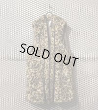 Edwina Horl - Leopard Fur Vest