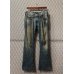 画像1: TRUE RELIGION - Damaged Flare Denim Pants (1)