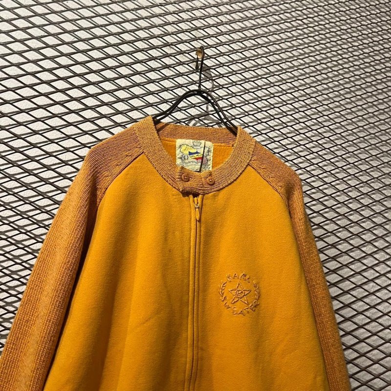 画像2: KARL HELMUT - Knit Switching Zip-up Sweat Blouson