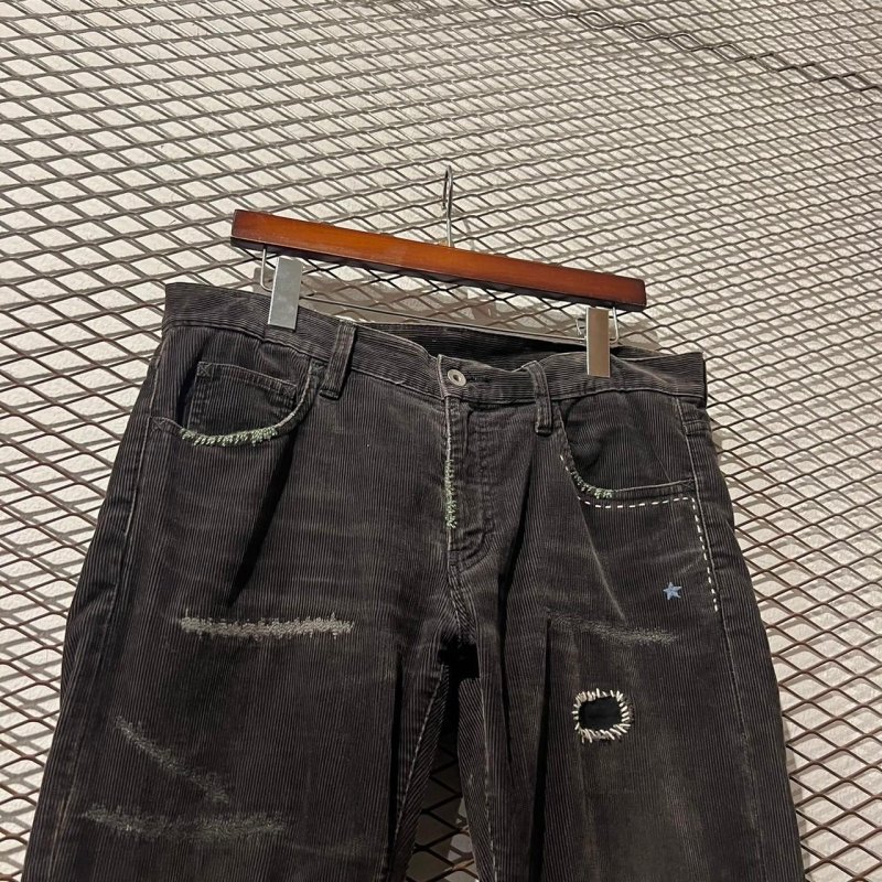 画像2: NEIGHBORHOOD - Damaged & Repaired Corduroy Pants