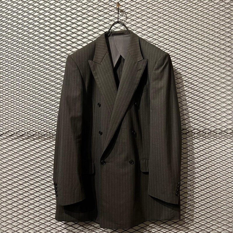 画像2: FARIANI - 6B Stripe Double Tailored Setup