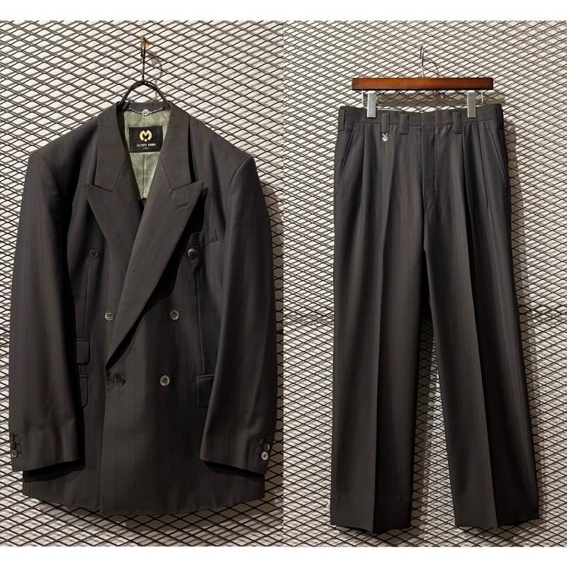 画像1: TESSUTI UOMO - 6B Double Tailored Setup