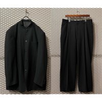 Surend - Wrinkled Long Jacket Setup