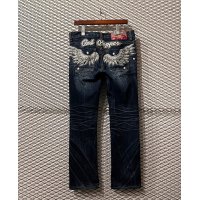 RED PEPPER - Embroidery Shoecut Denim Pants