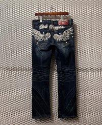 RED PEPPER - Embroidery Shoecut Denim Pants