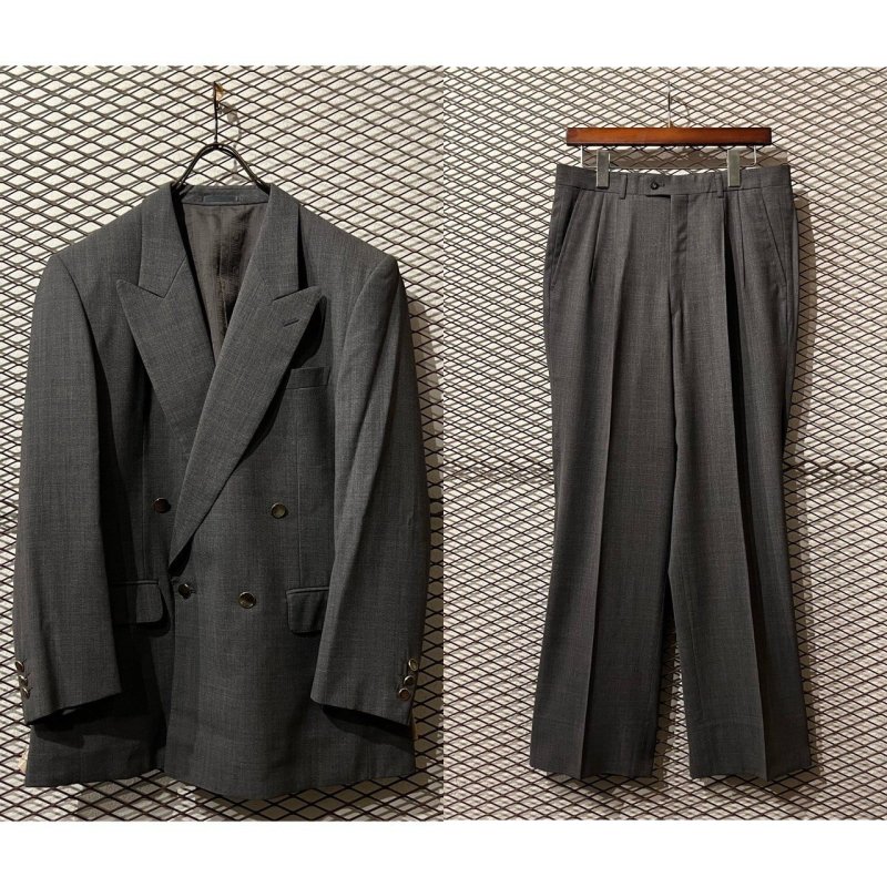 画像1: LANVIN - 4B Double Tailored Setup