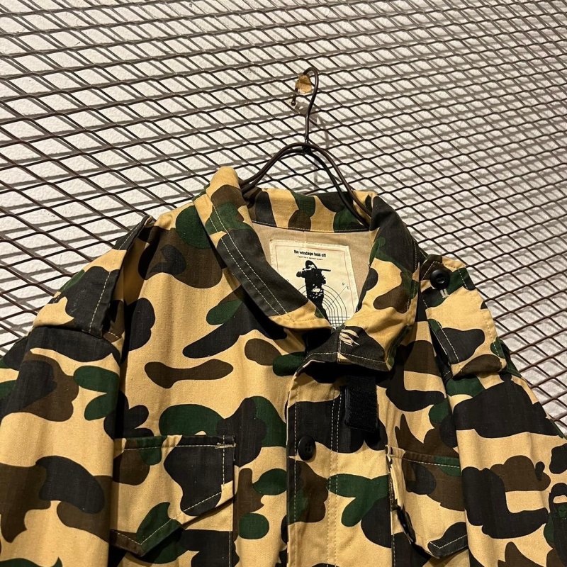 画像2: A BATHING APE - 90's Camouflage Military Jacket