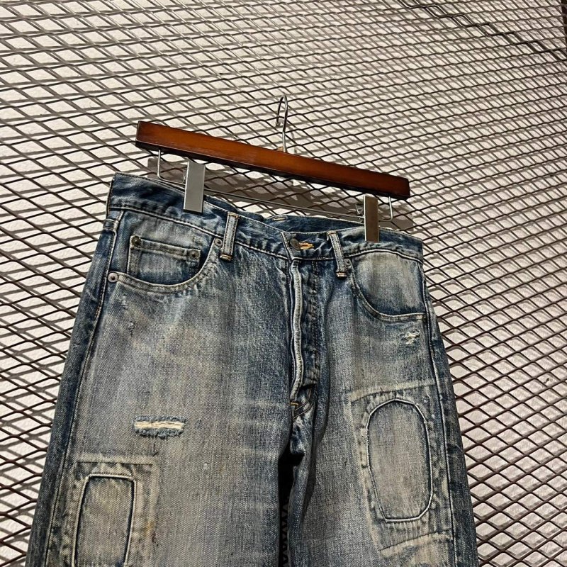 画像2: SWAGGER - Reconstructed＆Repaired Denim Pants