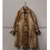 HYSTERIC GLAMOUR - Fake Suede Leopard Staincollar Coat