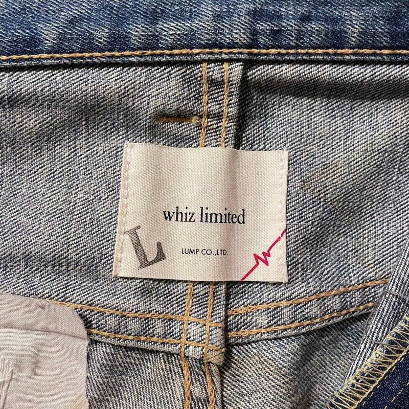 画像5: Whiz Limited - Damaged & Repaired Denim Pants