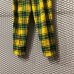 画像4: Y's - 90's 3D Cutting Check Pants (BORO)