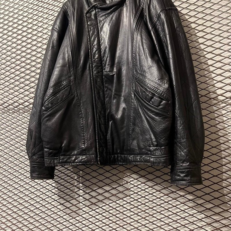 画像3: Used - Sheep Leather Switching Jacket