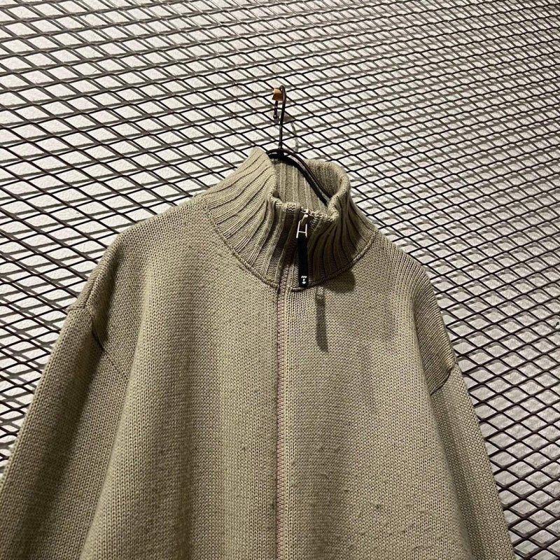 画像2: montage - Nordic Zip-up Knit