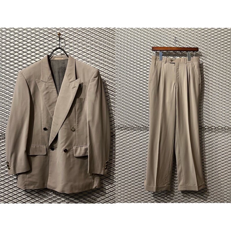 画像1: LANVIN - 4B Double Tailored Setup