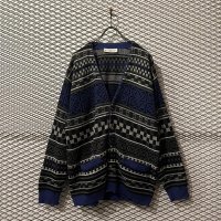 GIVENCHY - Geometric Pattern Cardigan