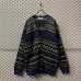 画像1: GIVENCHY - Geometric Pattern Cardigan (1)