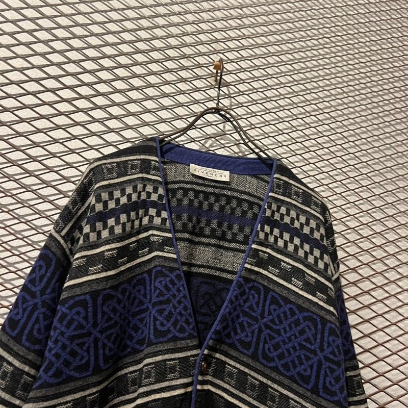 画像2: GIVENCHY - Geometric Pattern Cardigan