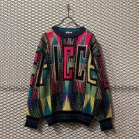 FICCE - Multicolor Logo Knit