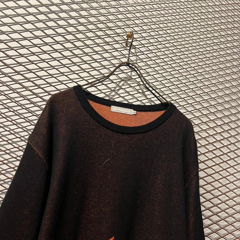 画像2: BLACK EYE PACTH - Fire Pattern Knit