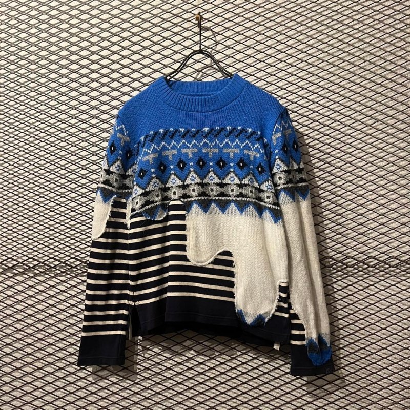 画像1: COMME des GARCONS - Reconstruction Design Knit