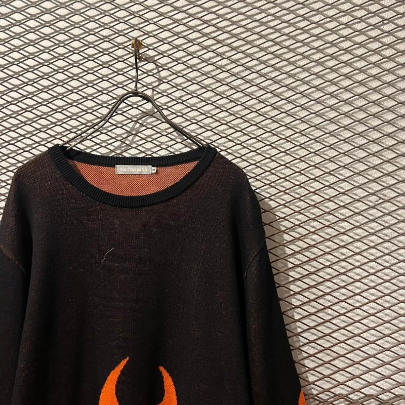 画像4: BLACK EYE PACTH - Fire Pattern Knit