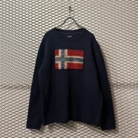 NARAPIJRI - Norway National Flag Knit