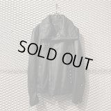 MICHEL KLEIN - Sheep Leather Studded Riders Jacket
