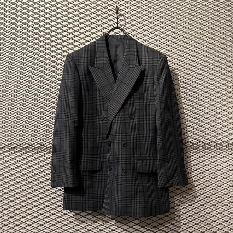 画像2: Milano Tailors - 6B Check Double Tailored Setup