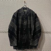 ISSEY MIYAKE - 80's Block Check 3B Jacket