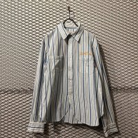 Let it Ride - Embroidery Striped Shirt